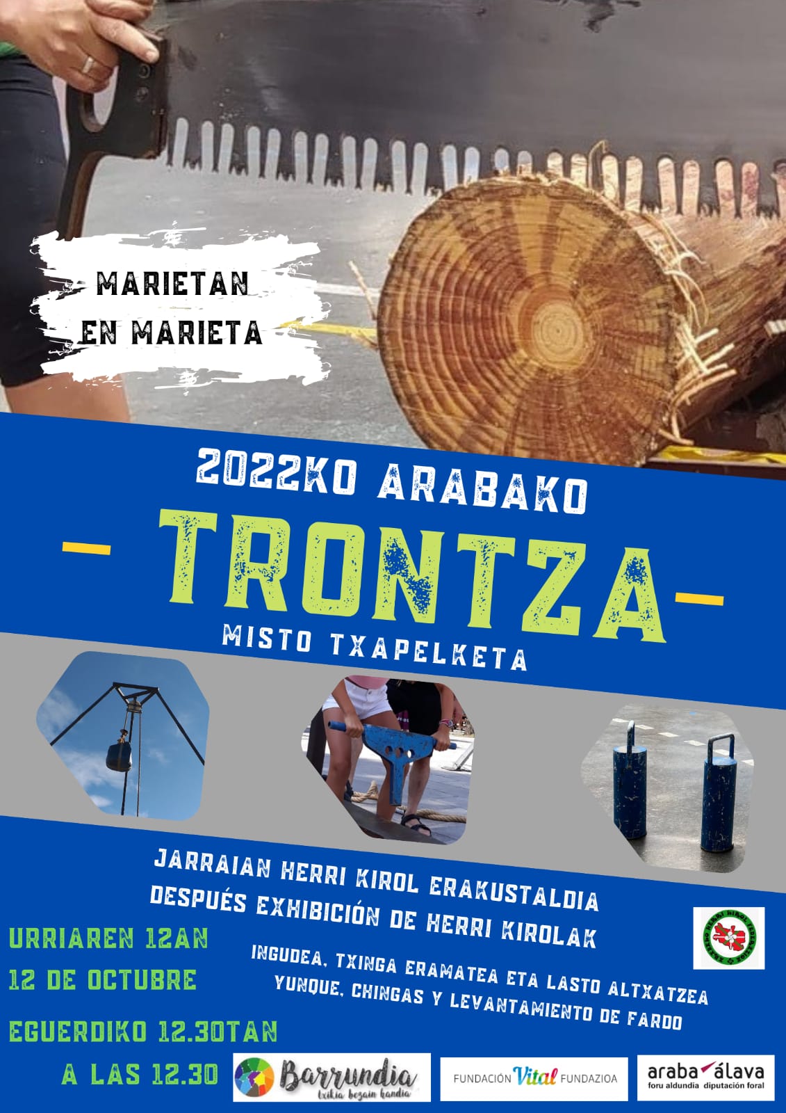 2022ko Arabako Trontza Txapelketa en Marieta